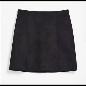 Loft black suede skirt. Never worn!